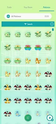 Pokemon Home *All Shiny Legit Pokemon Gen 1-7* Over 800 Pokemon! Plus Hat Pikas • $5