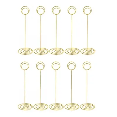 Table Number Holders 10Pcs - 8.75 Inch Place Card Holder Tall Table Number  P5A8 • £13.19