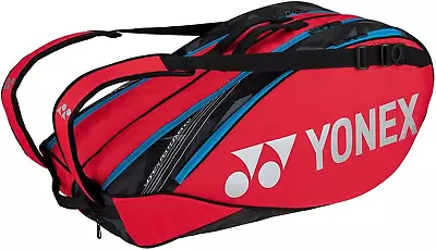 Bag 92226 (Tango Red) (6 Pack) Pro Tennis Badminton Racket Bag • $155.99