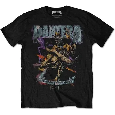 Pantera Vintage Rider T-Shirt Black New • $21.96