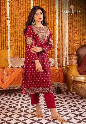 Indian/Pakistani DesignerParty Wear Embroidered 2pc Dress • $80