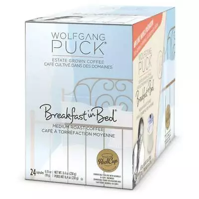 Wolfgang Puck Breakfast In Bed Coffee 24 To 192 K Cups Pick Any Size FREE SHIP • $25.88