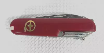 Vintage Diamond Superior Multi-Purpose 12 Tool Red Pocket Knife Army Style • $16.50