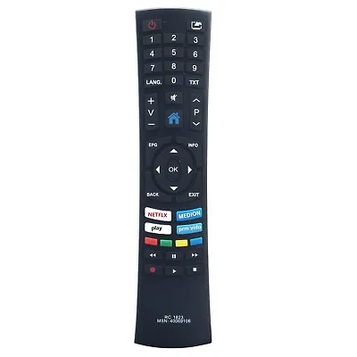 RC1823 Remote Control Fit For Medion TV MD30643 MD31843 MD30342  X16539 MD31439 • £10.06