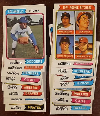 1974 Topps Baseball Pick A Card (1-660) You U Pick From List No Creases • $0.99