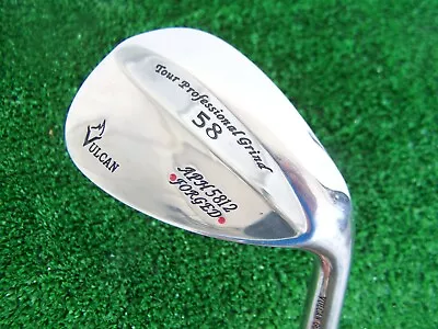 Vulcan Golf Tour Professional Grid 58 Lob Wedge APH5812 Forged Wedge 58.12 RH • $49.99