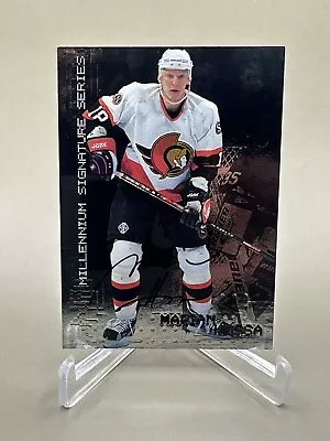 MARIAN HOSSA 1999-00 In The Game Millennium Signature Series AUTOGRAPH #170 • $9.98