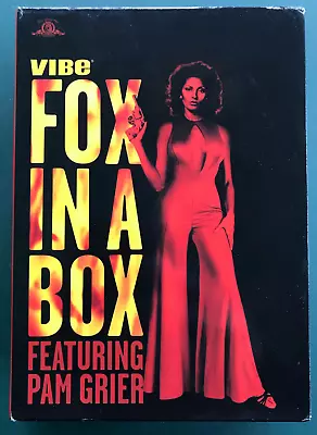 Pam Grier Collection: Fox In A Box (4 DVDs 3 Films) Good Condition Ohio Seller • $29.93