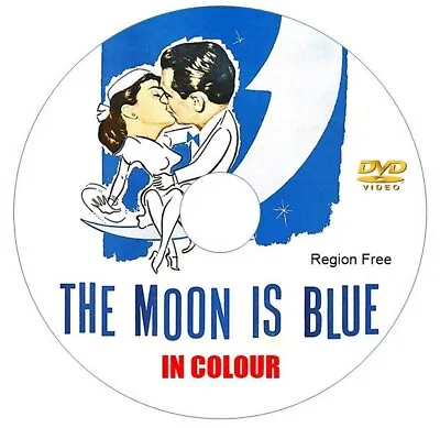 THE MOON IS BLUE. William Holden & David Niven IN COLOUR DVD • £7.99