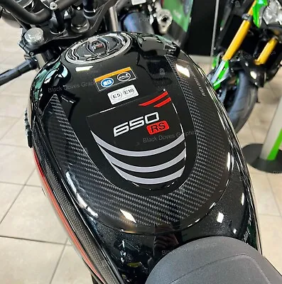 Tank Pad Sticker Protection 3D Tank Compatible With Kawasaki Z 650 Rs • £32.06