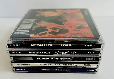 METALLICA CD: Load Garage Beyond Magnetic Justice For All Ride The Lightning • $23.98