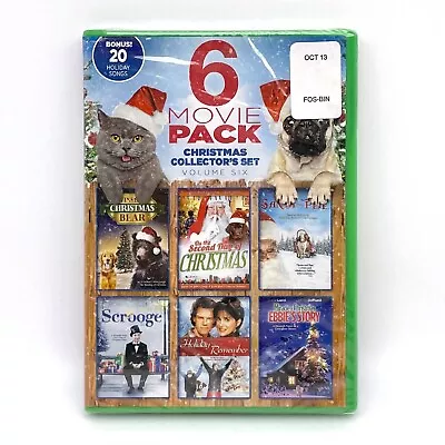 Christmas Collector's Set 6 Movies Pack DVD 20 Holiday Songs • $9.95