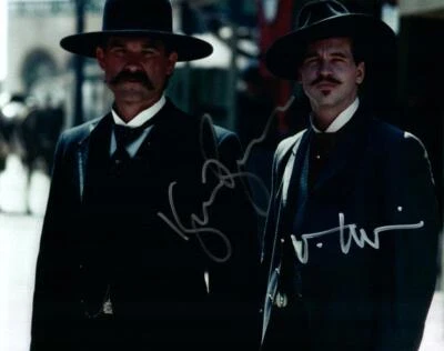 $78.38 • Buy Val Kilmer Kurt Russell 8x10 Signed Photo Autographed Picture Includes COA