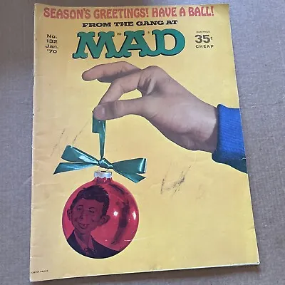 MAD Magazine #132 January 1970 Good BARGAIN Ornament Shipping Included • $13.90