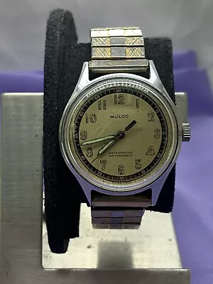 (VERY RARE) Vintage WWII Period Mulco Military Men Watch • $300