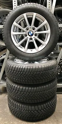 4 Orig BMW Winter Wheels Styling 390 205/60 R16 96H 3er F30 F31 4er F36 6796236 • $996.49