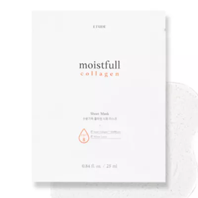 [ETUDE HOUSE] Moistfull Collagen Sheet Mask (21AD) 25ml / Korean Cosmetics • $3.94