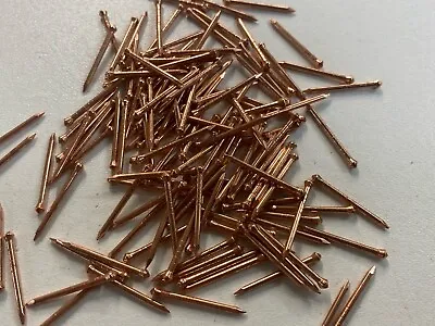 COPPERED HARDBOARD PANEL PINS DEEP DRIVE 13mm - 25mm Plywood Backing CHALLENGE • £3.89