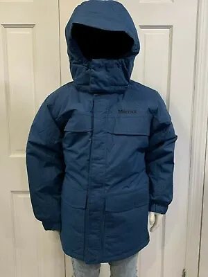 Marmot - Yukon Parka  Blue Twilight  Jacket For Boy's - XL SALE • $120