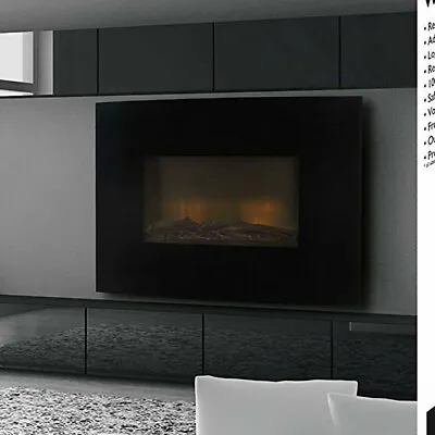 Beldray Palma Curved Electric Wall Hung Fire • £89.99