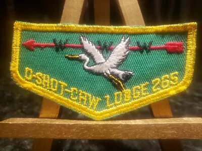 Rare O-shot-caw Lodge 265 South Florida Council Oa Bsa Patch Flap Boy Scout Htf • $49.99