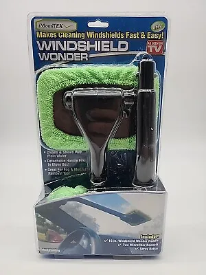 Telebrands Windshield Wonder Microfiber Long Handled Cleaning Tool Microfiber  • $9.34