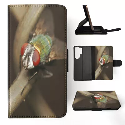 Flip Case For Samsung Galaxy|fly Insect Bugs Buzz #7 • $19.95