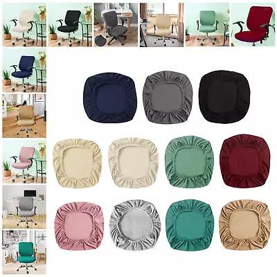 $14.23 • Buy Stretch Office Chair Covers Removable Stretchable Washable Chair Seat Cover