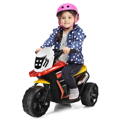 £45.95 • Buy 6V Kids Ride-On Motorcycle Baby Electric Battery Powered Ride On Toy With Music