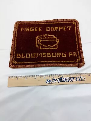 Magee Carpet Advertising Bloomsburg PA   6.5 X 8.5  100% Wool • $45