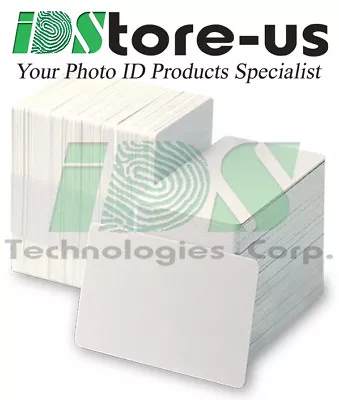 200 Blank White PVC Cards CR80 30 Mil Credit Card Size *** Free Shipping *** • $21.99