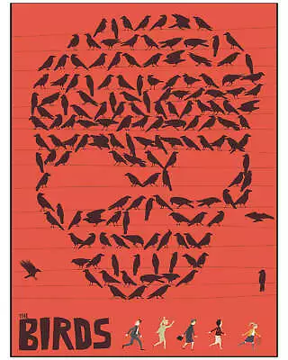 Birds By Max Dalton Ltd Edition X/63 Print Poster Mondo MINT Movie Art • $100