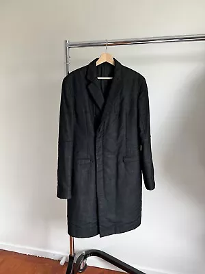 Vintage Versus Gianni Versace Black Coat - As Is Condition Made In Italy • $50