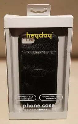 Heyday Antimicrobial Phone Case For IPhone 8 7 6S SE 2nd Gen - Mulberry Black • $5.99