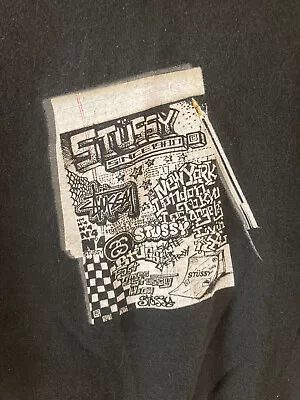 Vintage Stussy Shirt Black XL Made In USA • $70