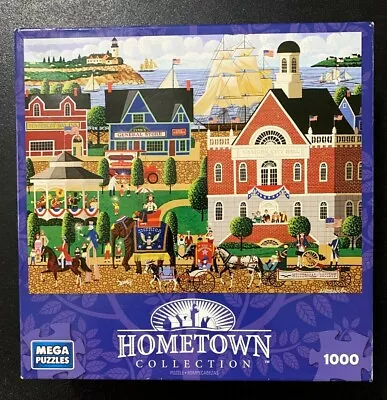 MEGA 1000 PC Puzzle/Hometown Cllctn/Heronim/ Camden's Independence Day Parade  • $9.99