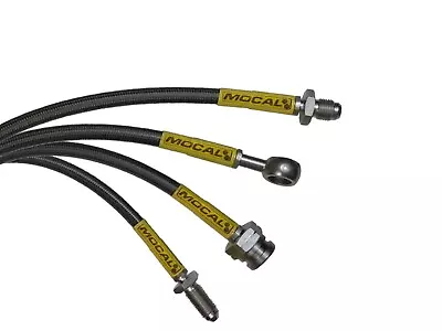 Mocal Peugeot 106 205 206 306 309 406 Gti Rallye Rear Braided Brake Lines • $131.79