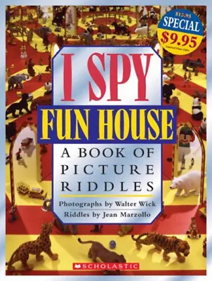 Fun House : A Book Of Picture Riddles Hardcover Jean Marzollo • $5.89