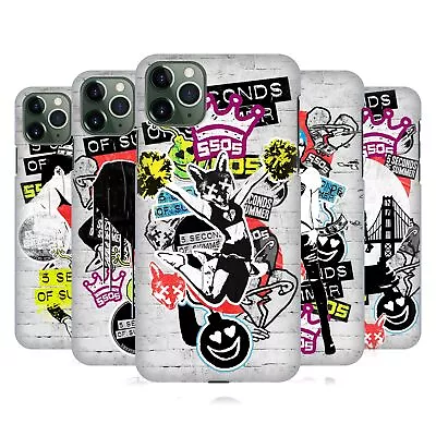 OFFICIAL 5 SECONDS OF SUMMER STICKER BOMB HARD BACK CASE FOR APPLE IPHONE PHONES • $19.95