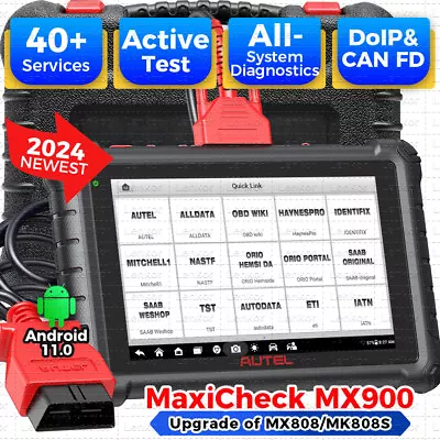 2024 Autel MaxiCheck MX900 Full System Bidirectional Scanner Tool PK MK808BT PRO • $529