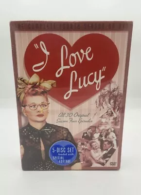 I Love Lucy - The Complete Fourth Season (DVD 2005 5-Disc Set) New Sealed  • $10