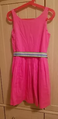 £12 • Buy Polo By Ralph Lauren Girls Pink Summer Dress Age 8 Excellent Condition