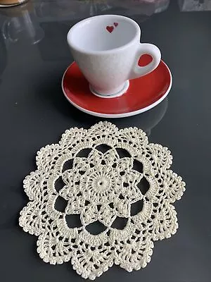 £3.49 • Buy Vintage Hand Crochet Lace  Doilies Table Mats Napkins Handmade  100%cotton