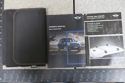 Mini Countryman Cooper S All4 Owners Manual 2013 Book Set 13 Free Shipping OM677 • $47.99