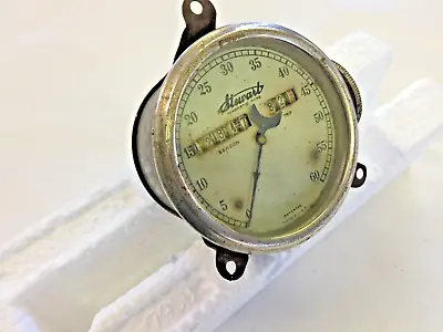 Vintage Teens 20's Stewart Speedometer 60 Mph Possibly Working Magnetic Type • $575