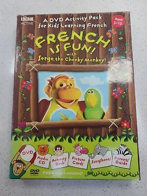 BBC French IS FUN SERGE The MONKEY DVD Fun French Activity Learning Programme. • £8