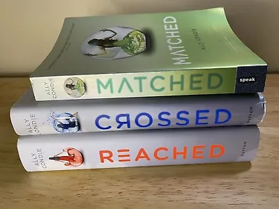 Matched Reached Crossed Complete Set By Ally Condie Pre-owned Lot Of 3 Mixed Lot • $9.75