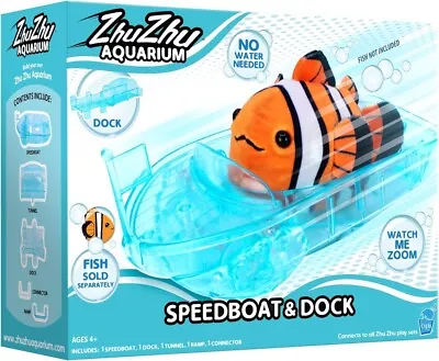 Zhu Zhu Aquarium Speedboat & Dock • £26.99