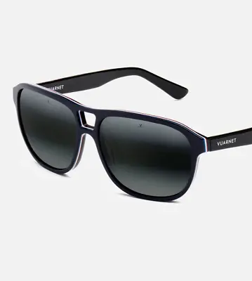 Vuarnet Sunglasses VL003A00181136 VL003A LEGEND 03 VALLEY Blue/Flag + Greylynx • $250.95