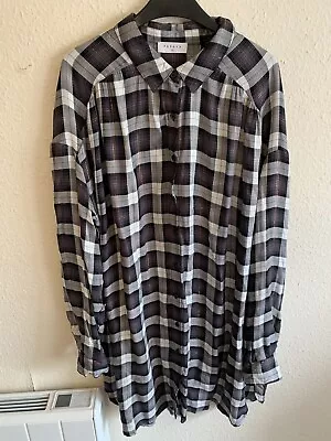 Ladies Papaya Shirt Size 16 Matalan Glitter Cute Casual Stylish Office Work Home • £0.99